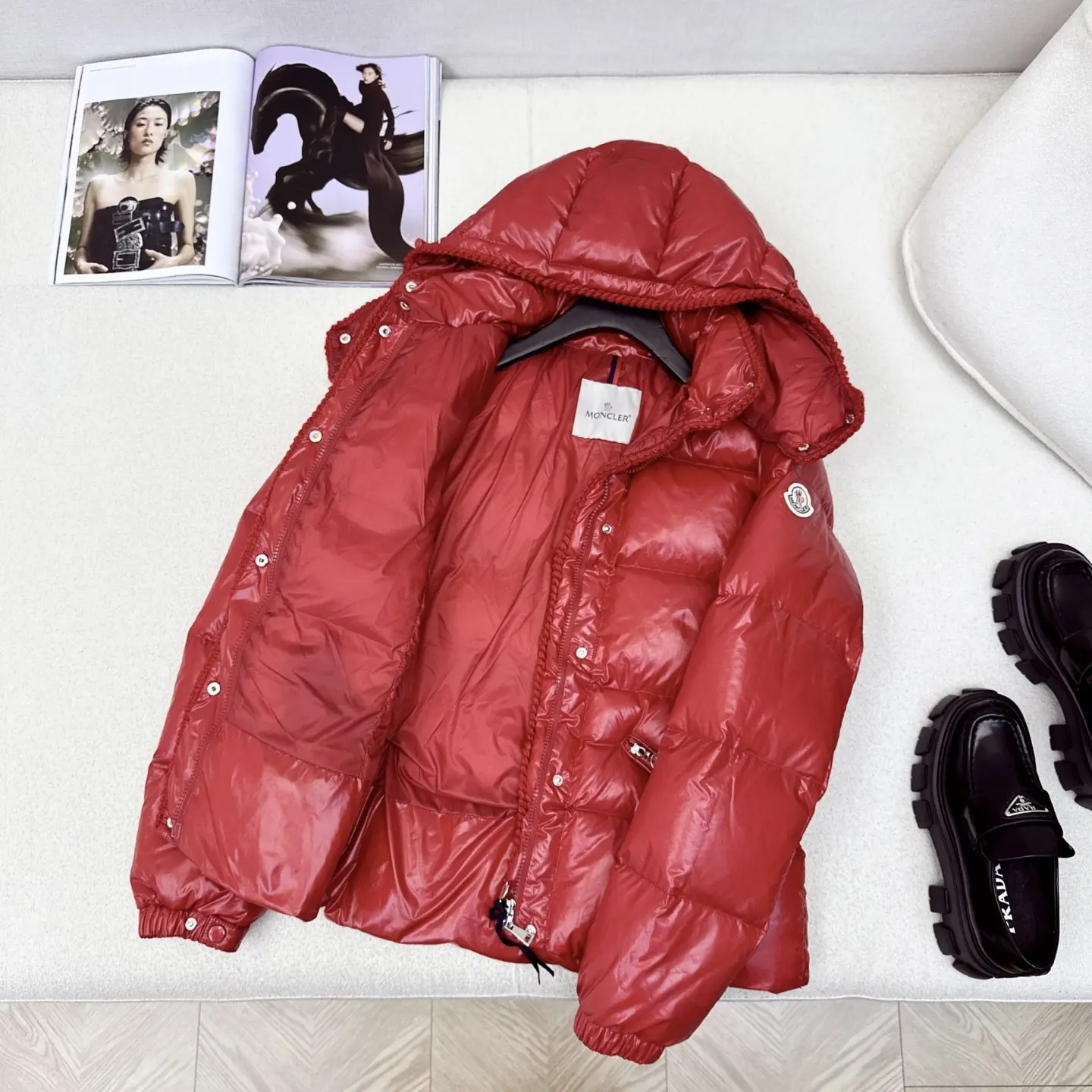 Glarein Hooded Down Puffer Jacket D59020879 — view 8