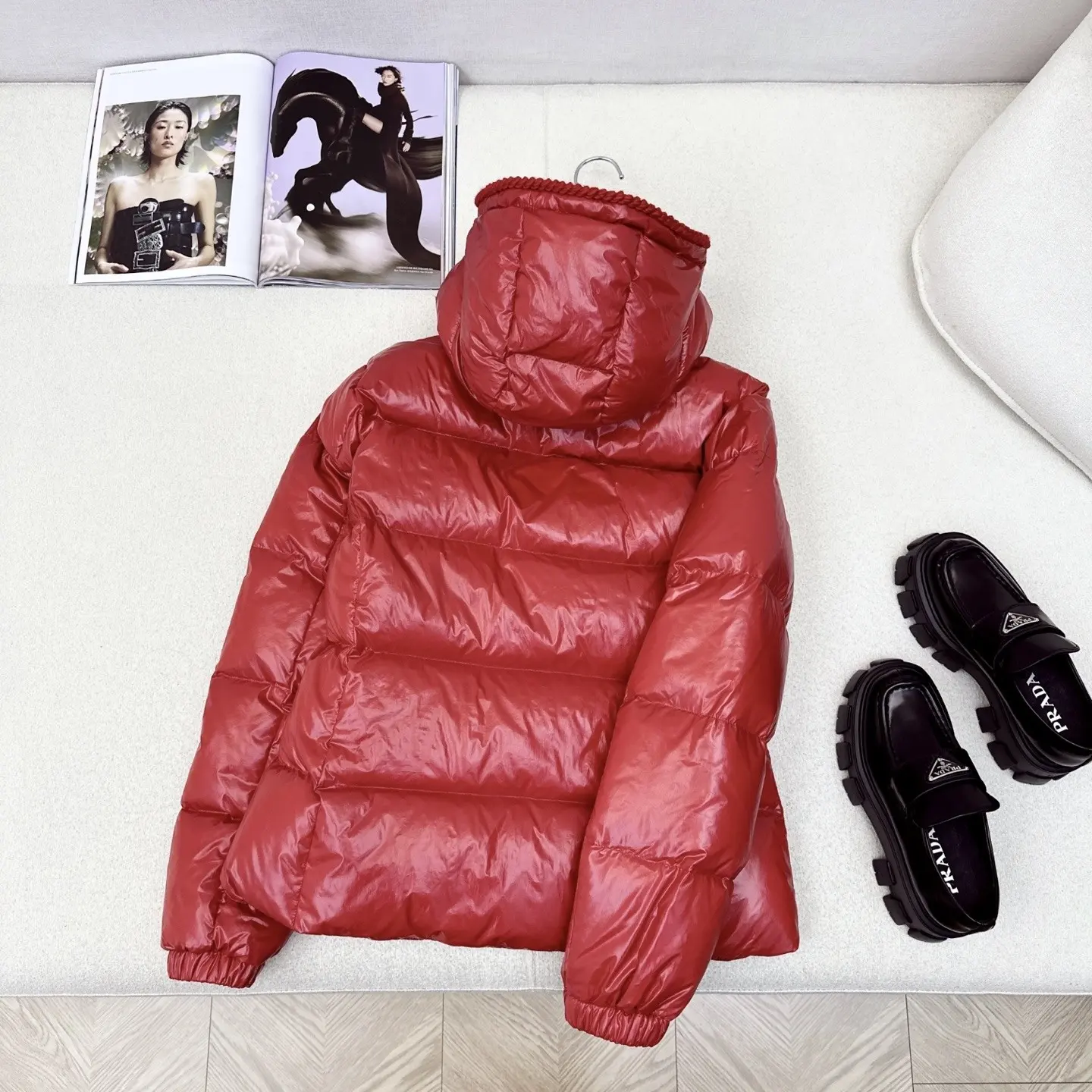 Glarein Hooded Down Puffer Jacket D59020879 — view 9