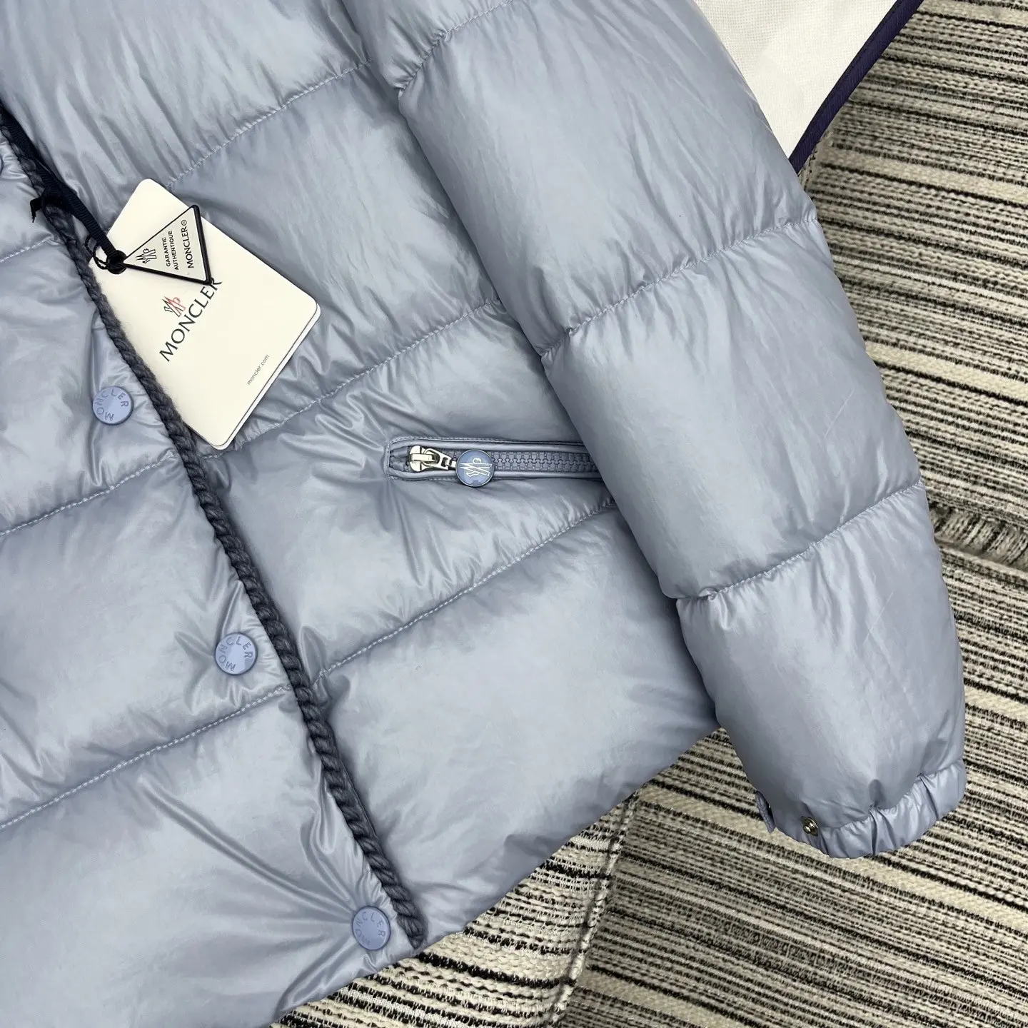 Glarein Hooded Quilted Down Jacket D59020877 — view 7