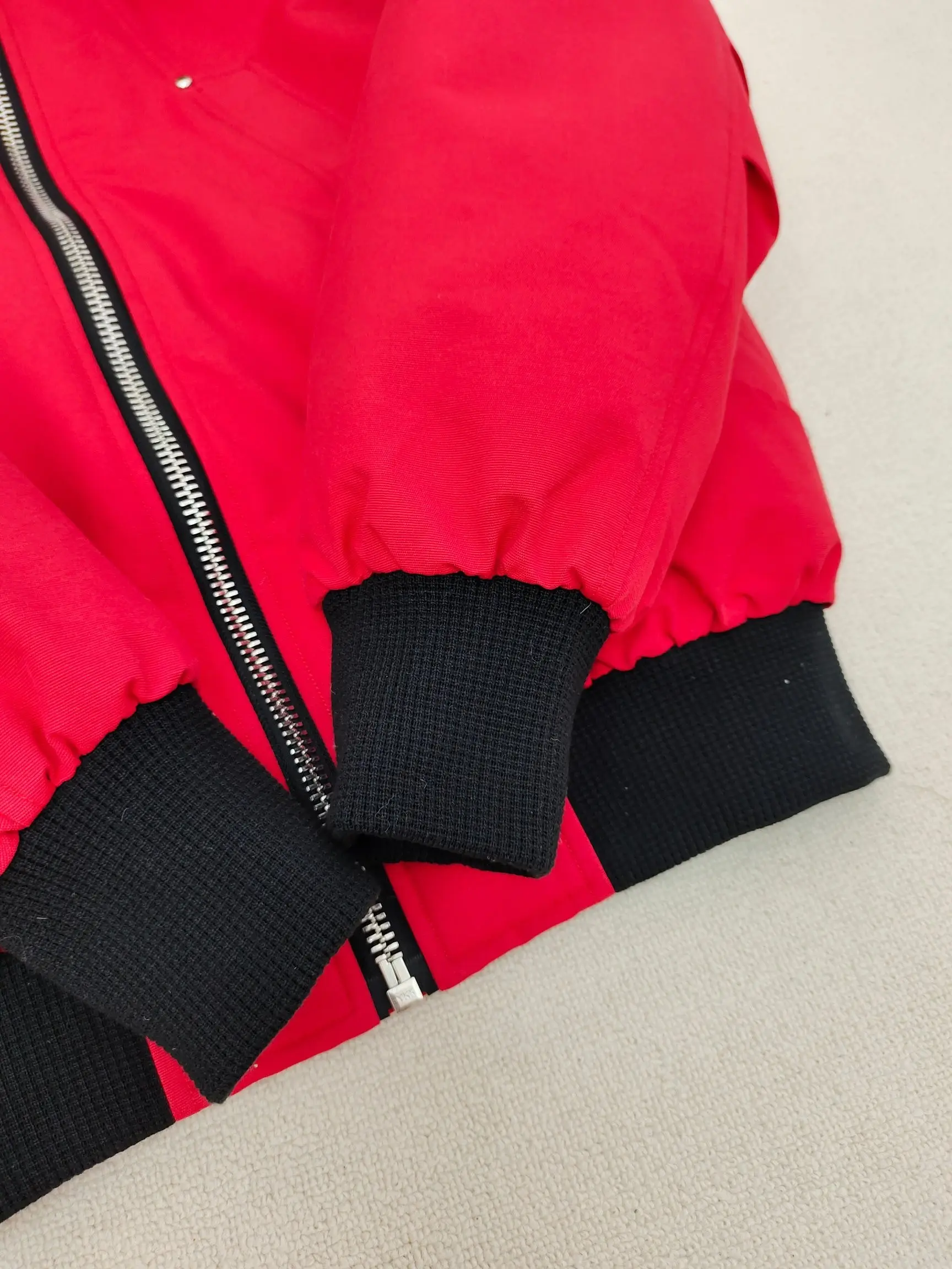 Ballistic Bomber Fur-Trimmed Down Jacket D60020924 — view 4