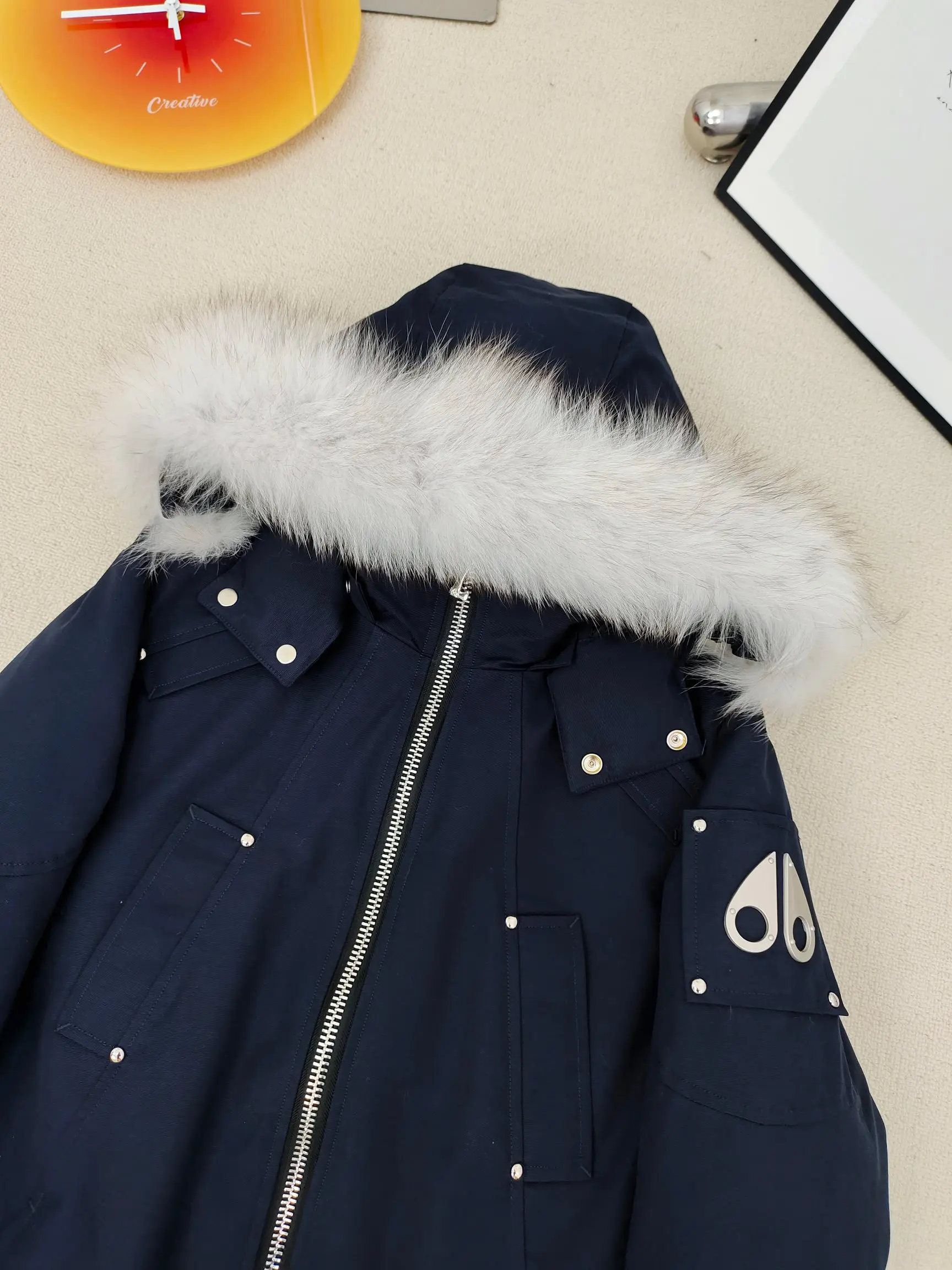 Moose Knuckles Fur-Trimmed Down Bomber Jacket D60020922 — view 3