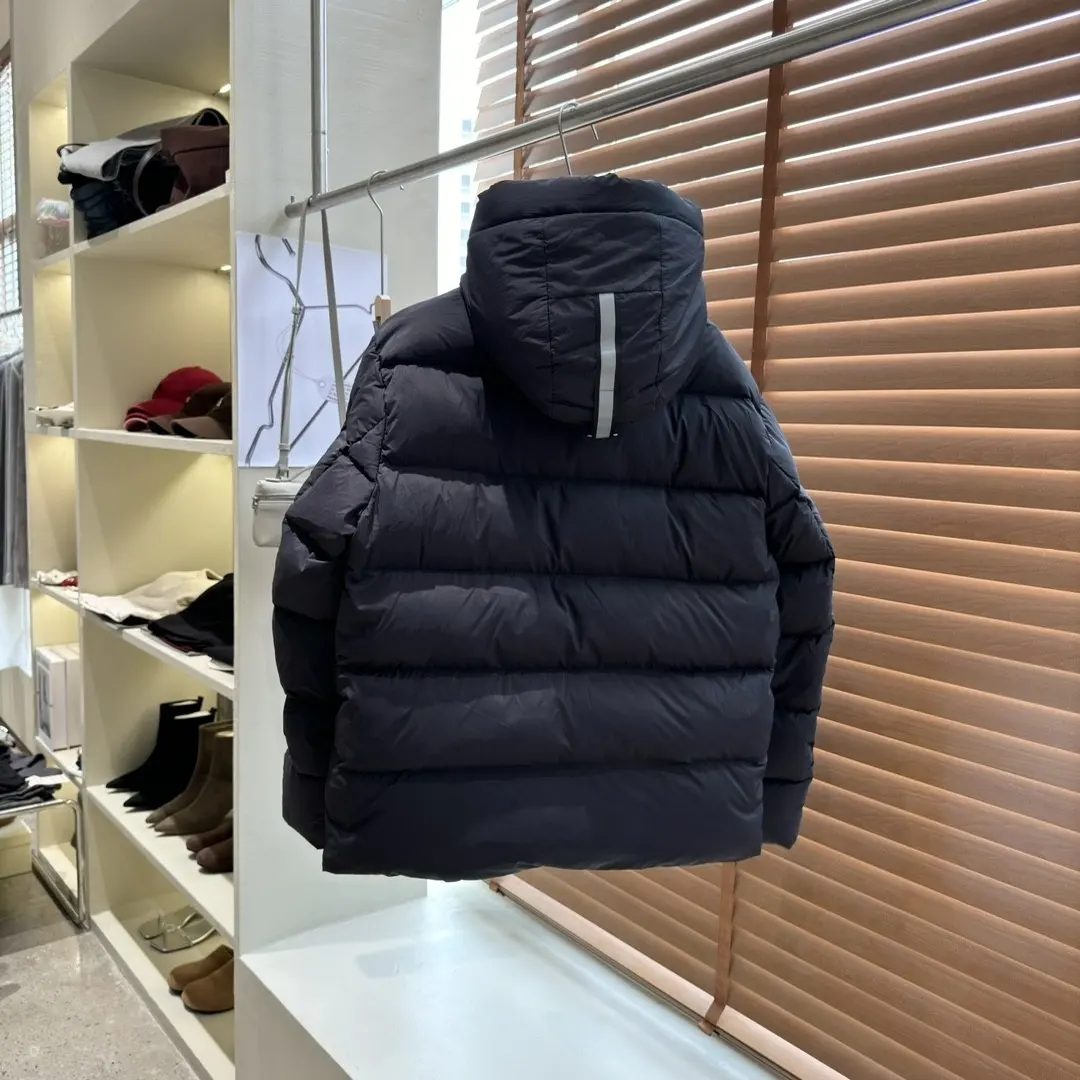 Black Label Hooded Down Puffer Jacket D60020934 — view 6