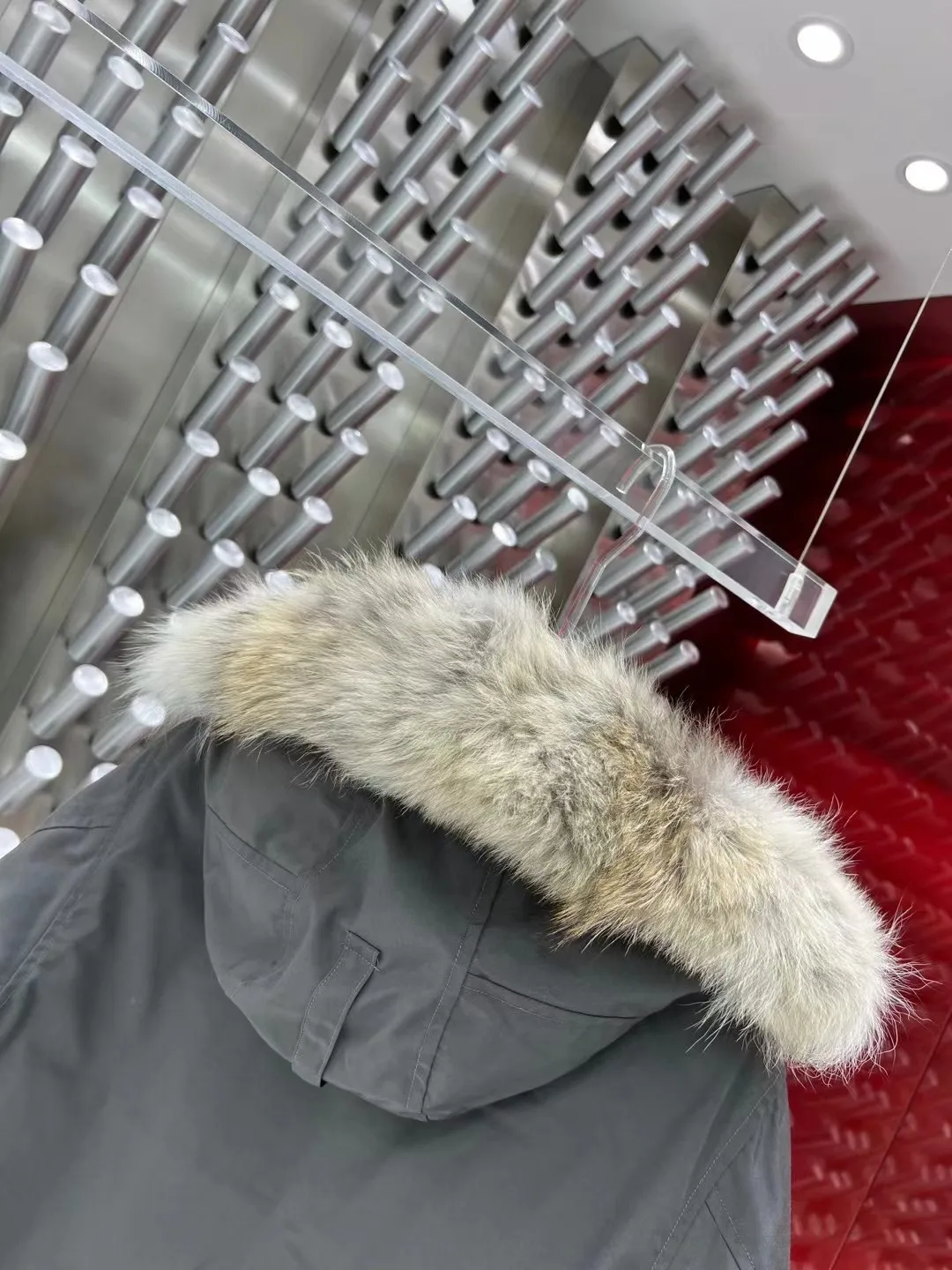 Fur-Trimmed Down-Filled Parka D60020954 — view 9