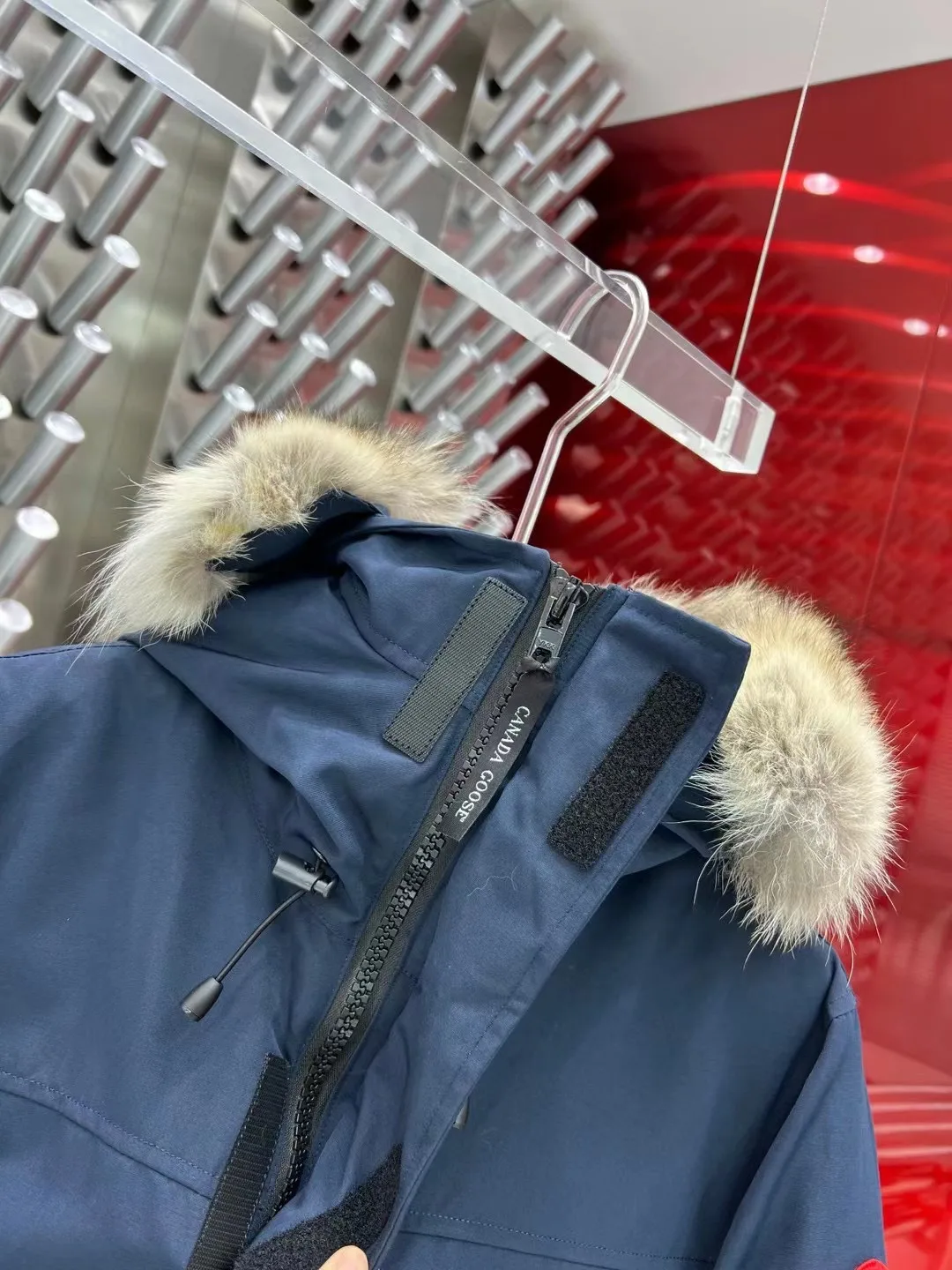 Fur-Trimmed Down-Filled Parka D60020953 — view 4