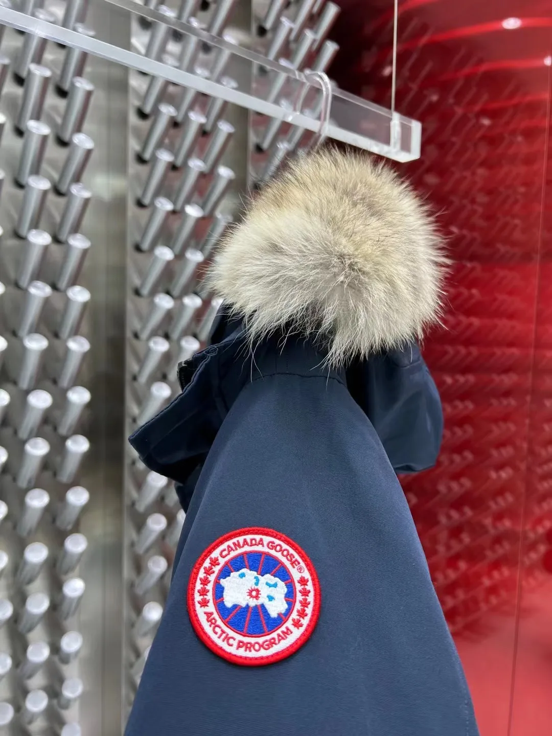 Fur-Trimmed Down-Filled Parka D60020953 — view 6