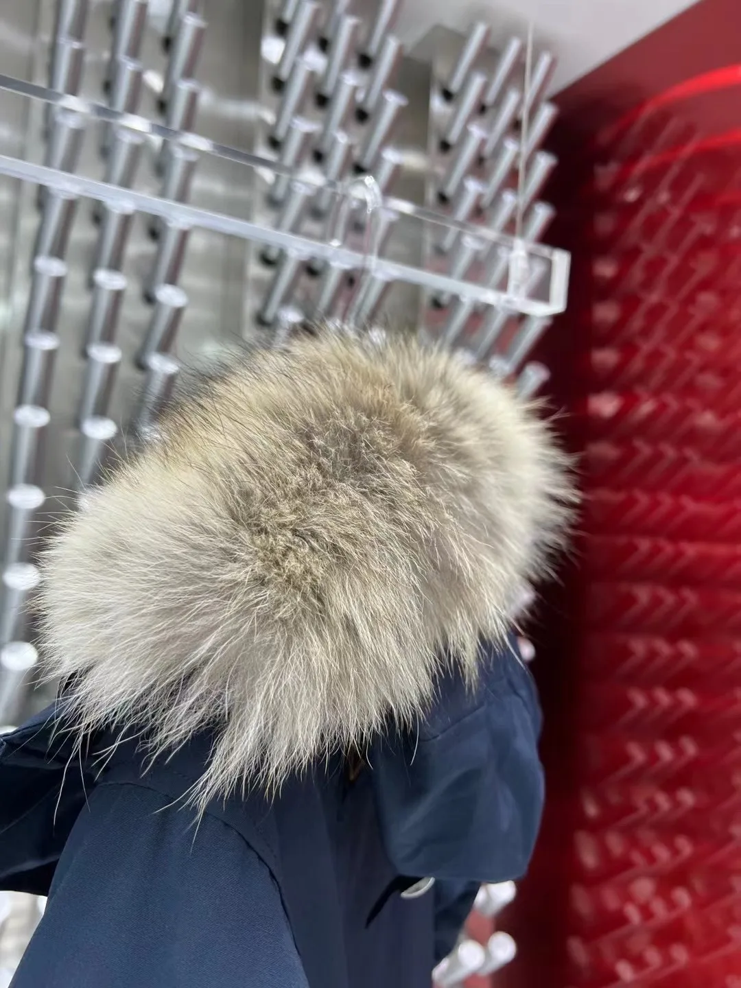 Fur-Trimmed Down-Filled Parka D60020953 — view 7
