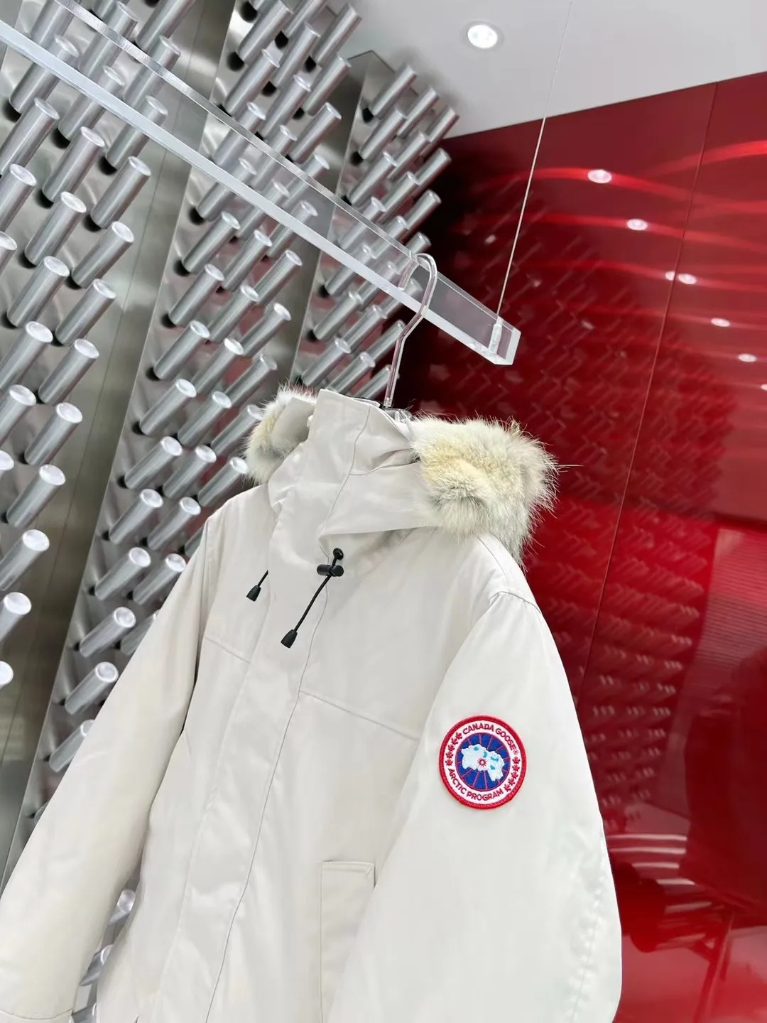 Fur-Trimmed Down-Filled Parka D60020955 — view 7