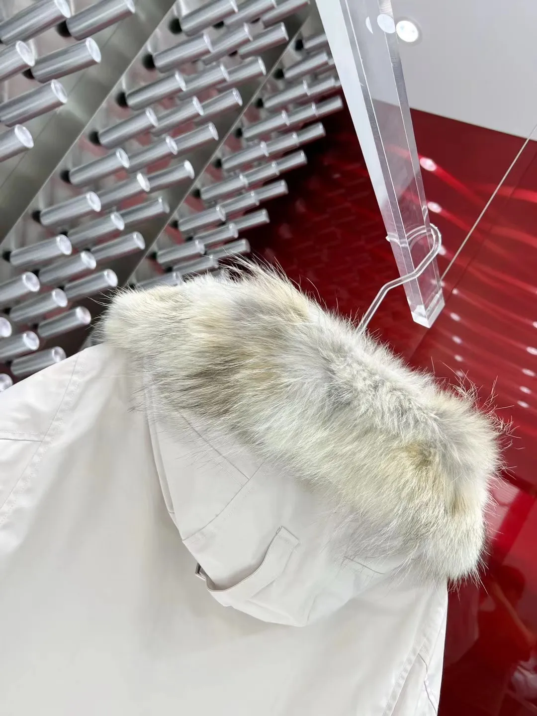 Fur-Trimmed Down-Filled Parka D60020955 — view 9
