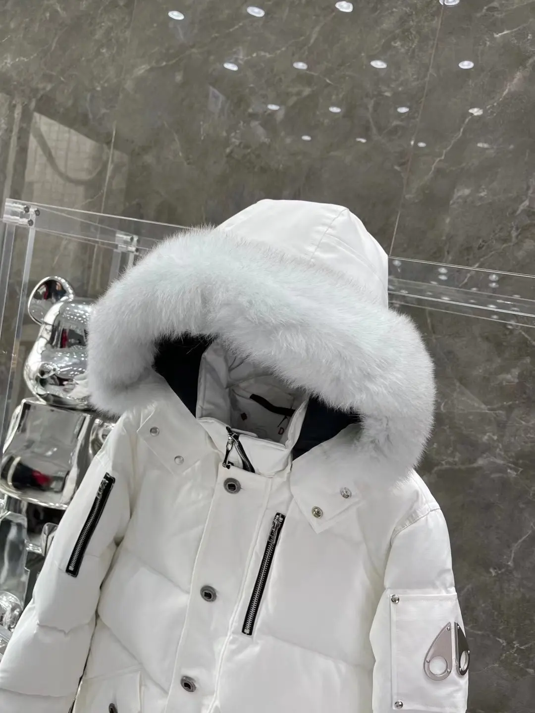 Moose Knuckles Fur-Trimmed Down Puffer Jacket D63020912 — view 5