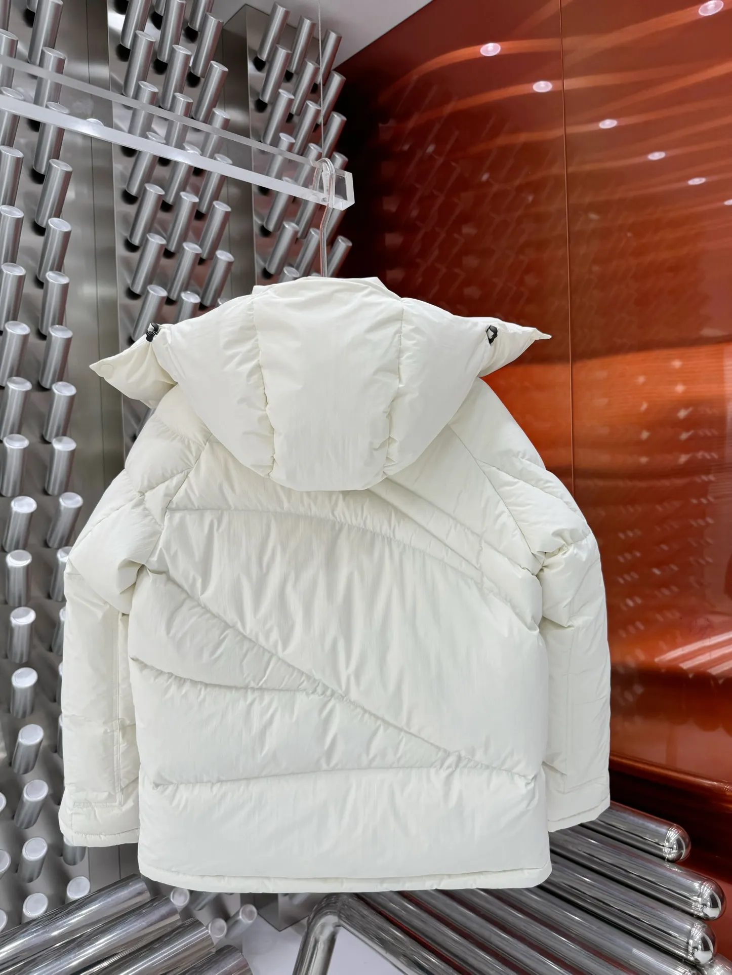 Hooded Down-Filled Puffer Jacket D65020876 — view 9