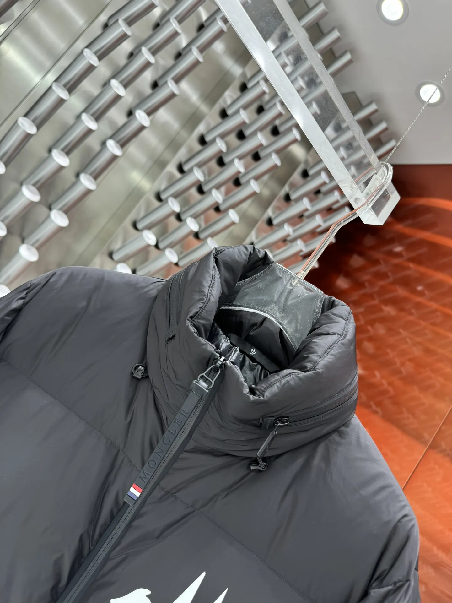 Logo-Print Down-Filled Puffer Jacket D65020871 — view 2