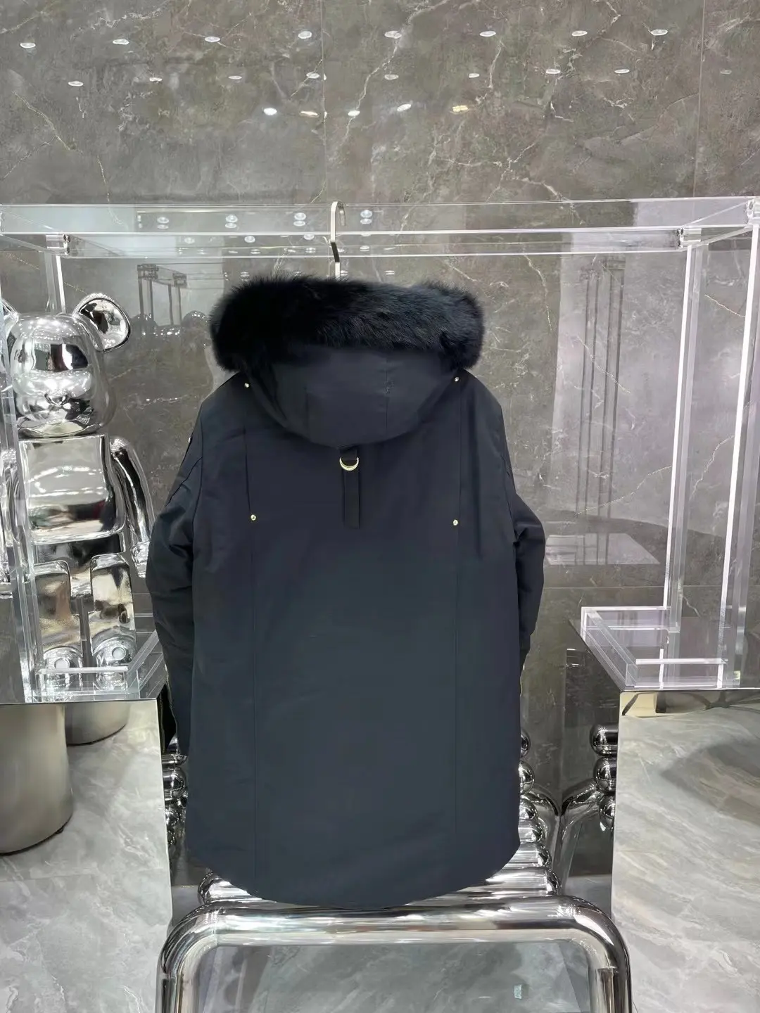 Moose Knuckles Fur-Trimmed Down Parka D73020919 — view 8