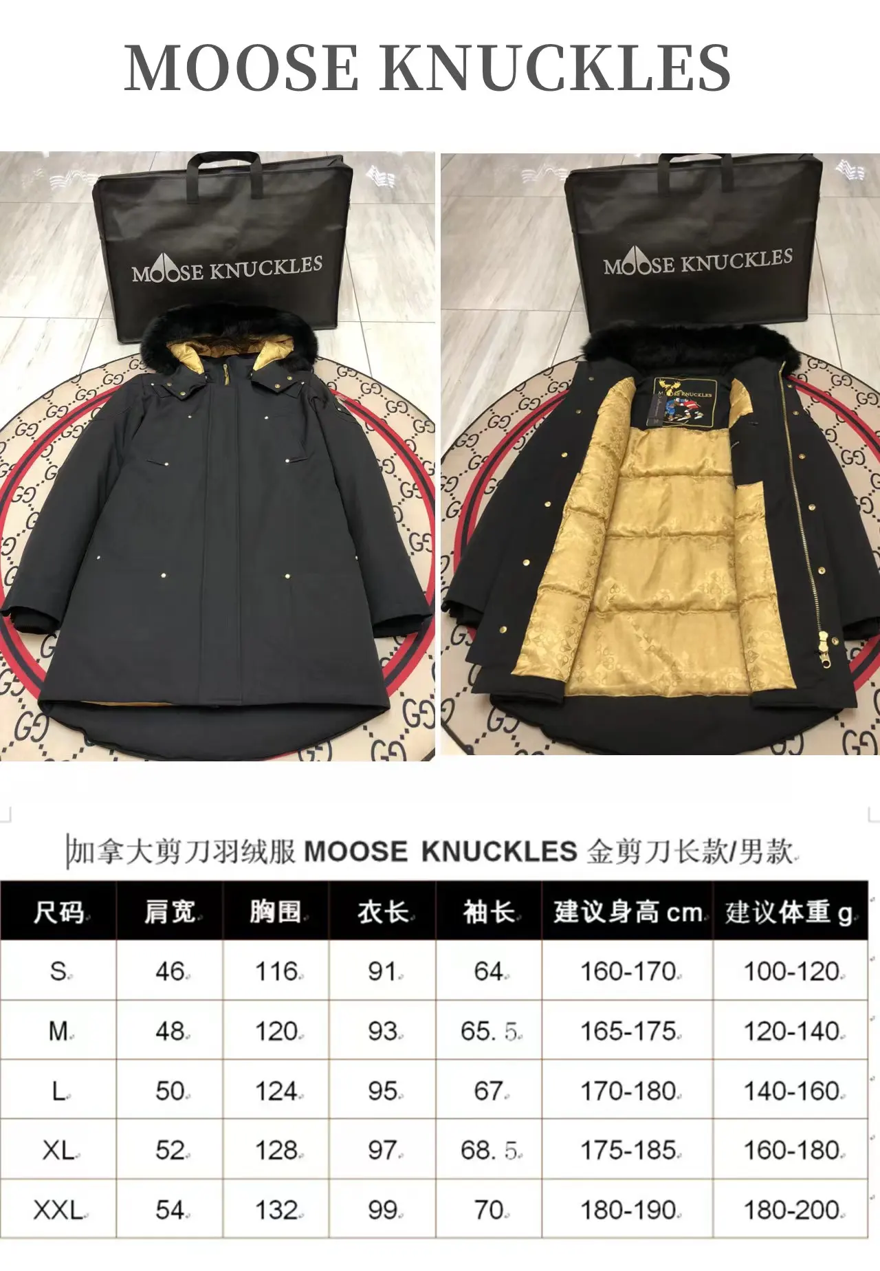 Moose Knuckles Fur-Trimmed Down Parka D73020919 — view 9