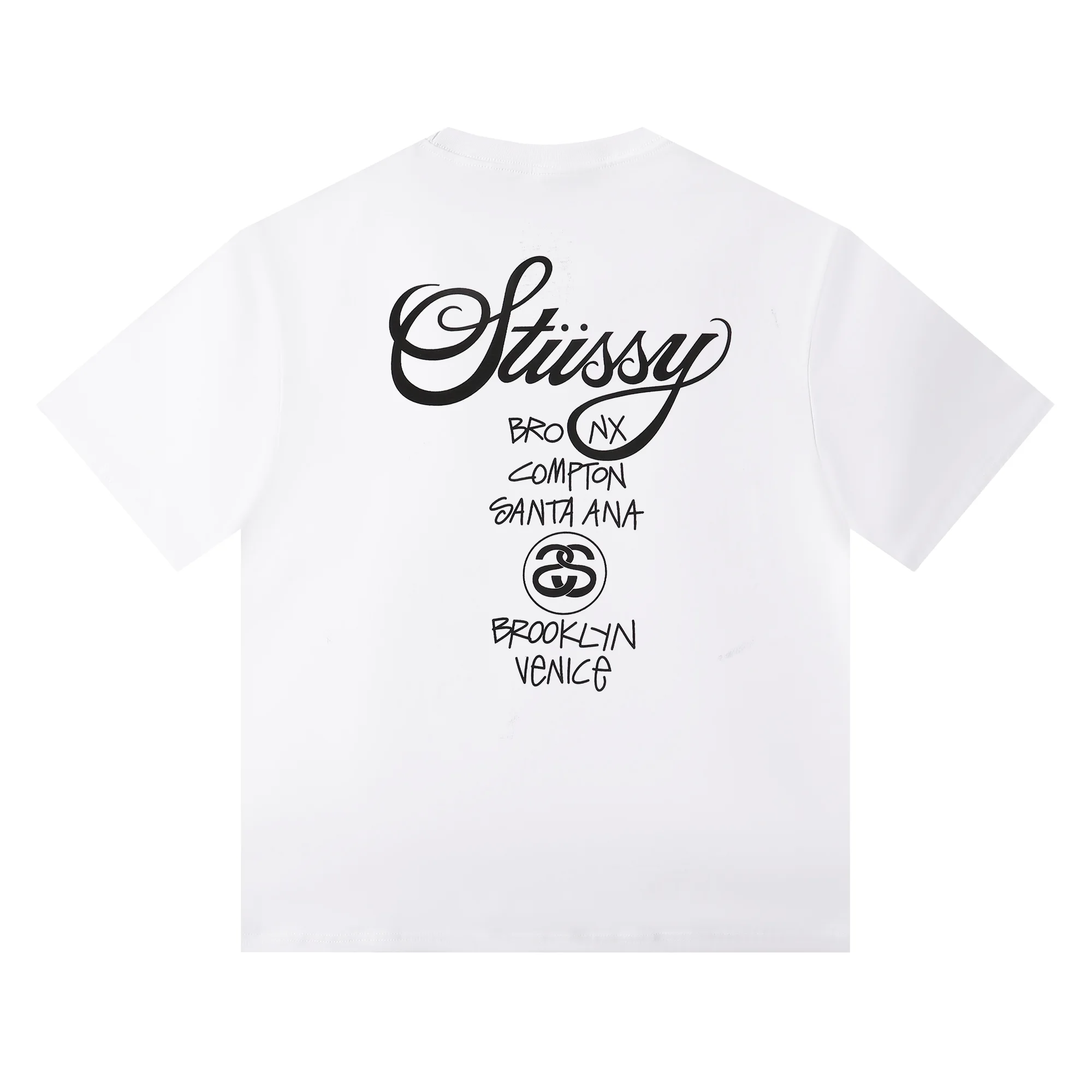 World Tour Logo-Print Cotton T-Shirt D4815745 — view 2