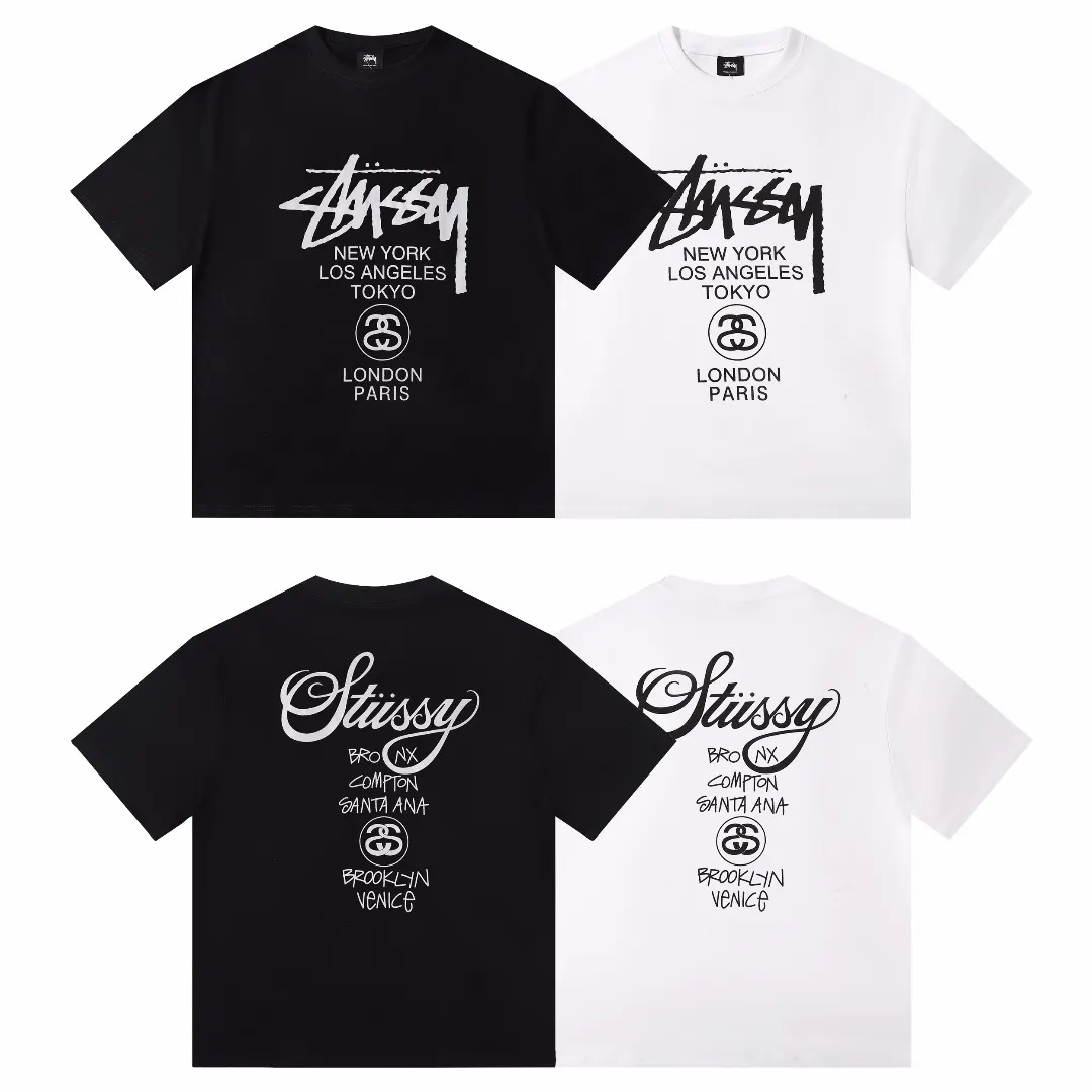 World Tour Logo-Print Cotton T-Shirt D4815745 — view 5