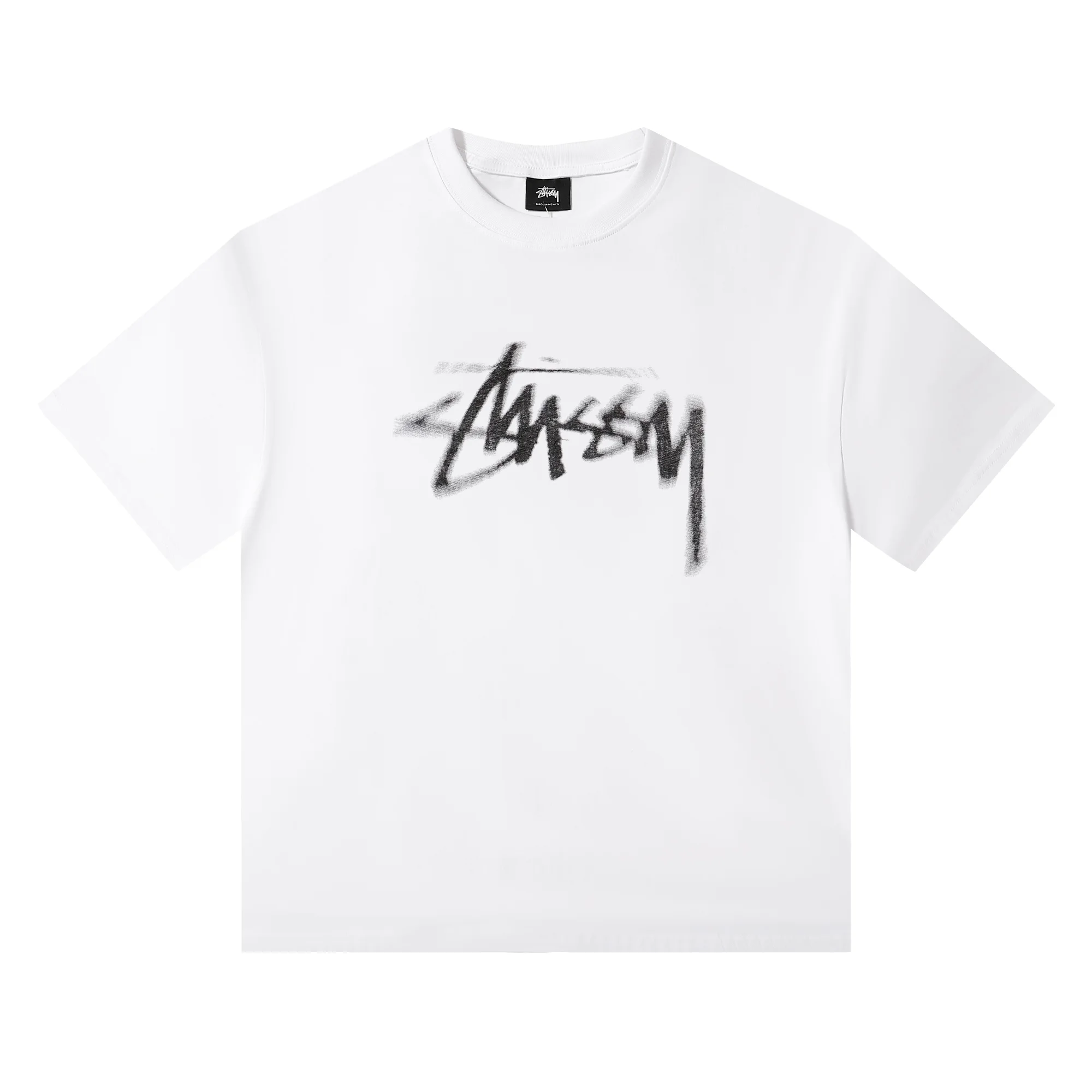 Shadow Script Logo Cotton T-Shirt D4815737 — view 3