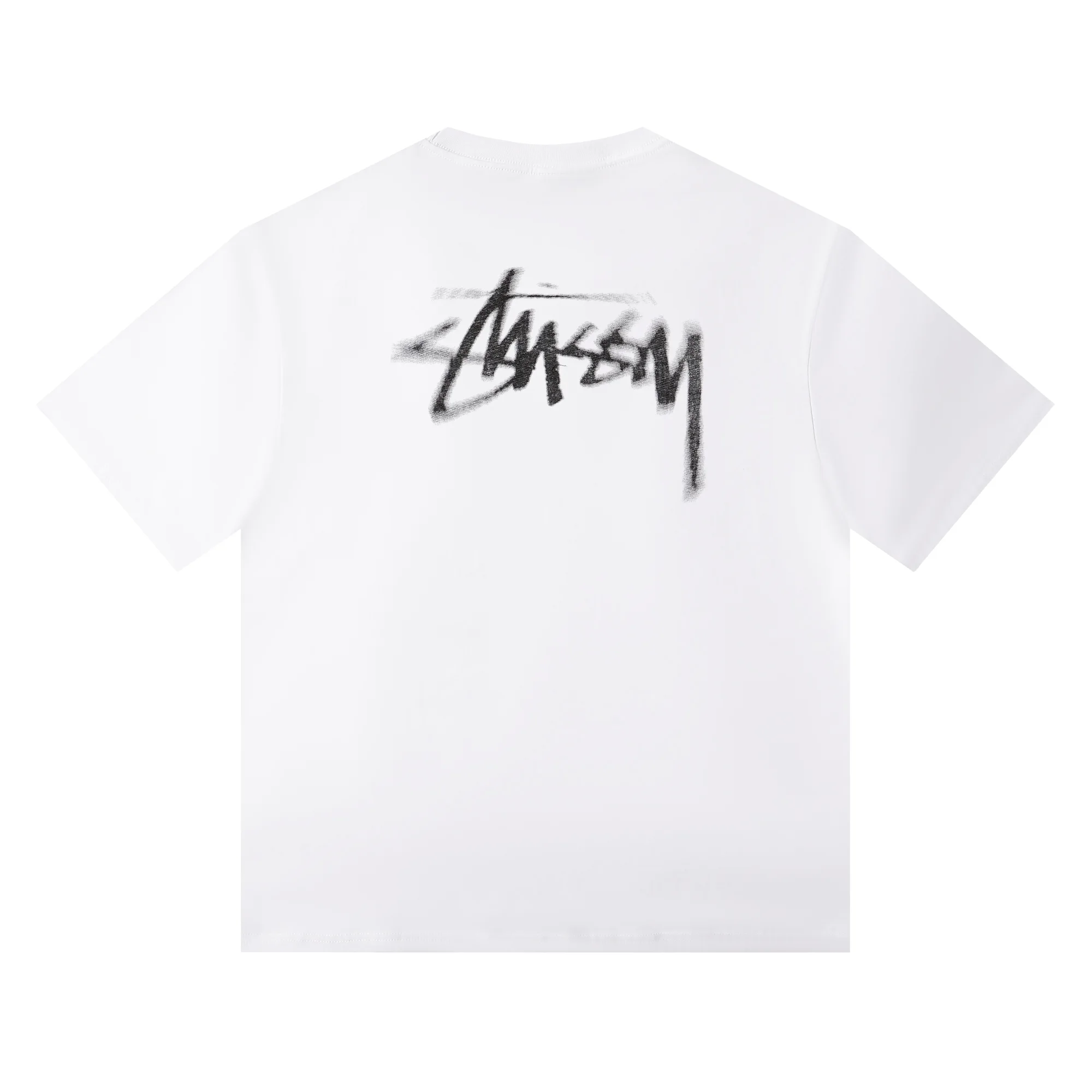 Shadow Script Logo Cotton T-Shirt D4815737 — view 4