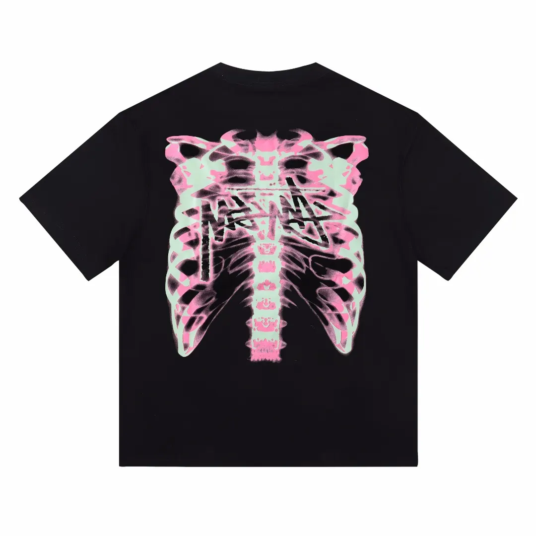Skeleton Reflective Graphic T-Shirt D5515734 — view 4
