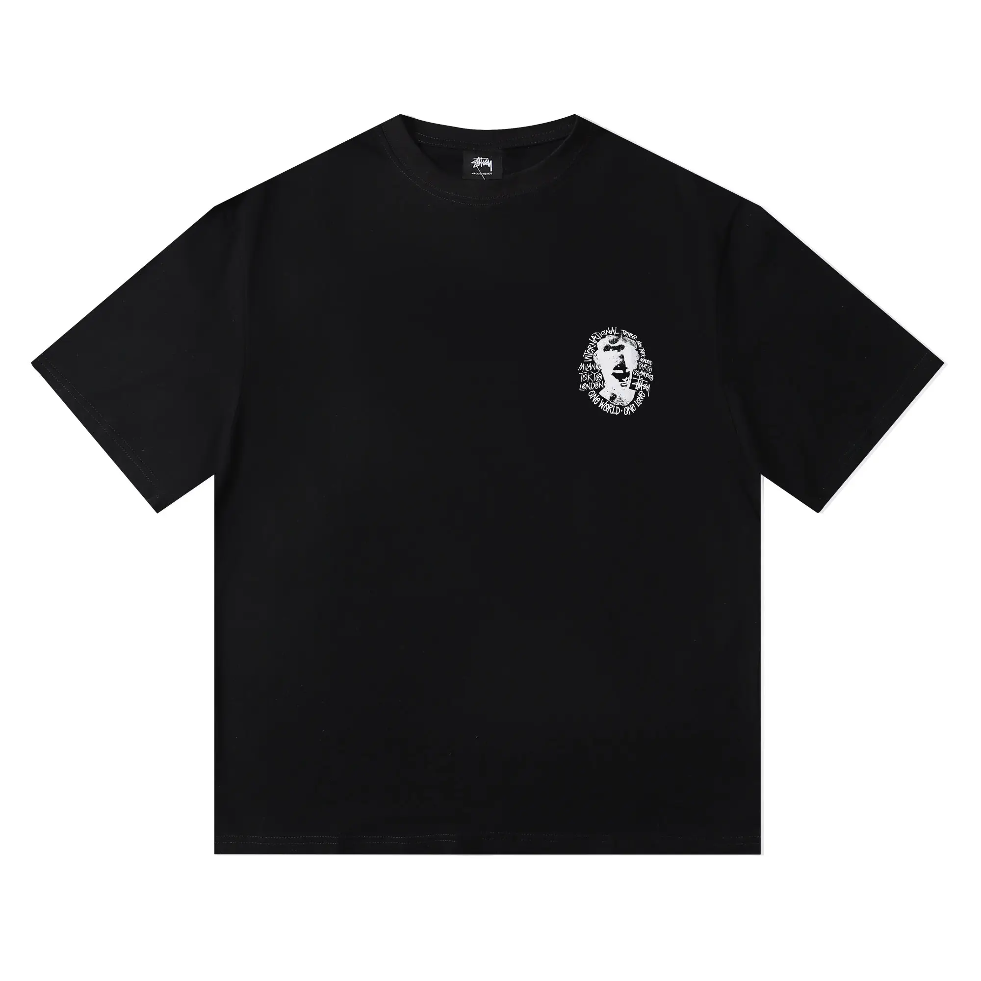 Graphic Print Cotton T-Shirt D4815726