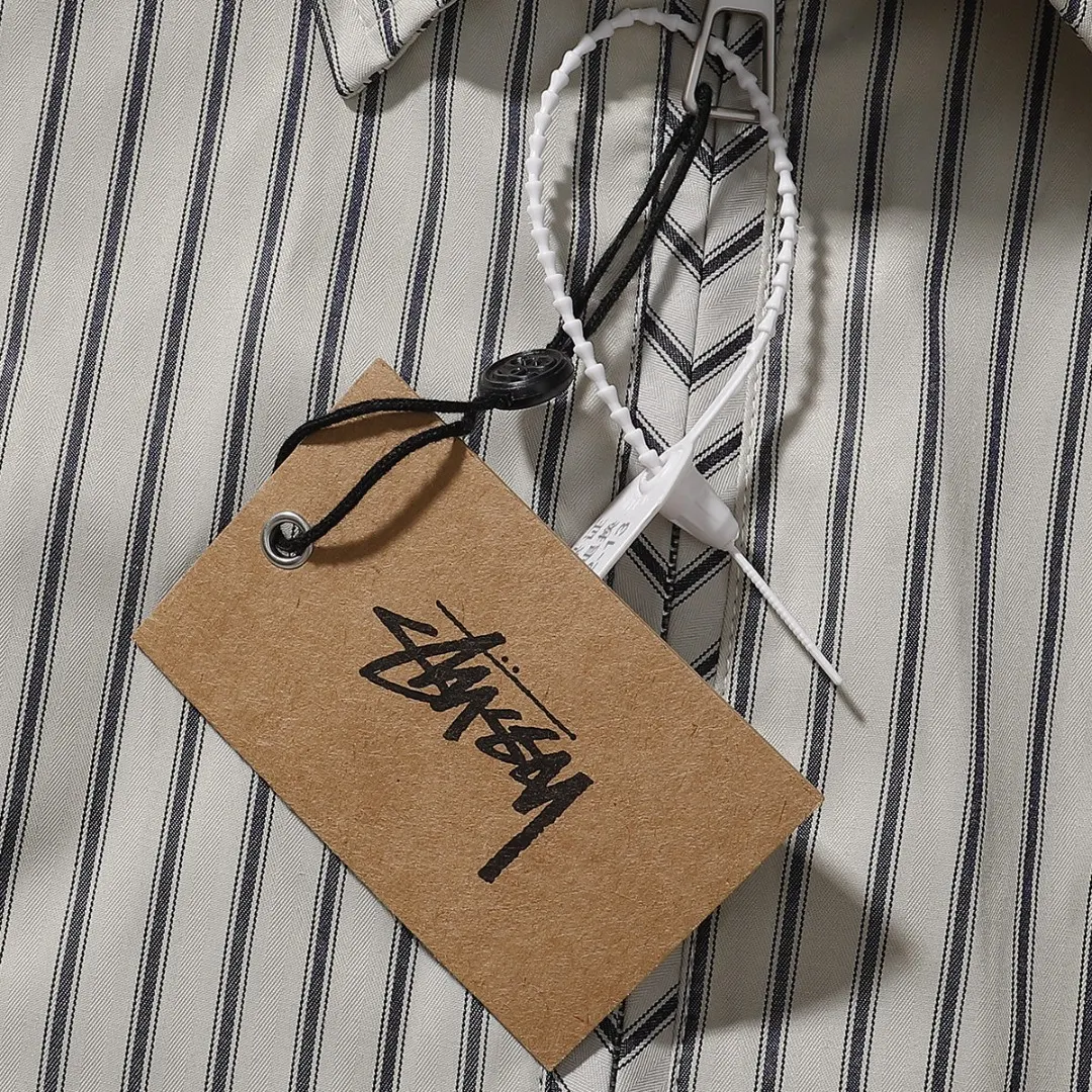 Striped Zip-Up Shirt Jacket D10515651 — view 5
