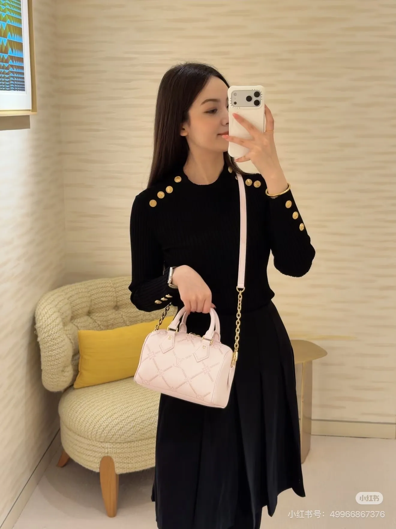 Speedy 20 Monogram Empreinte Mini Bag D32018071 — view 3