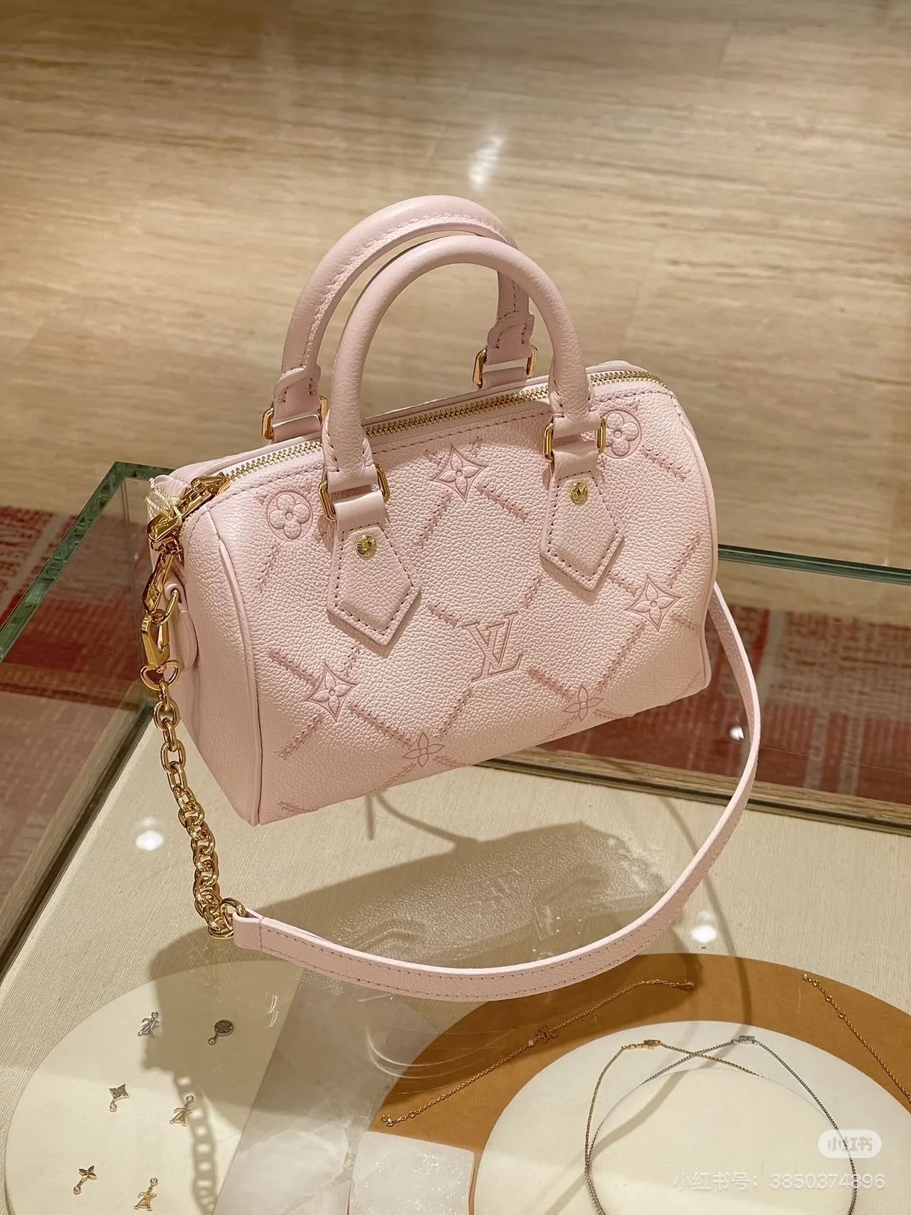 Speedy 20 Monogram Empreinte Mini Bag D32018071 — view 5