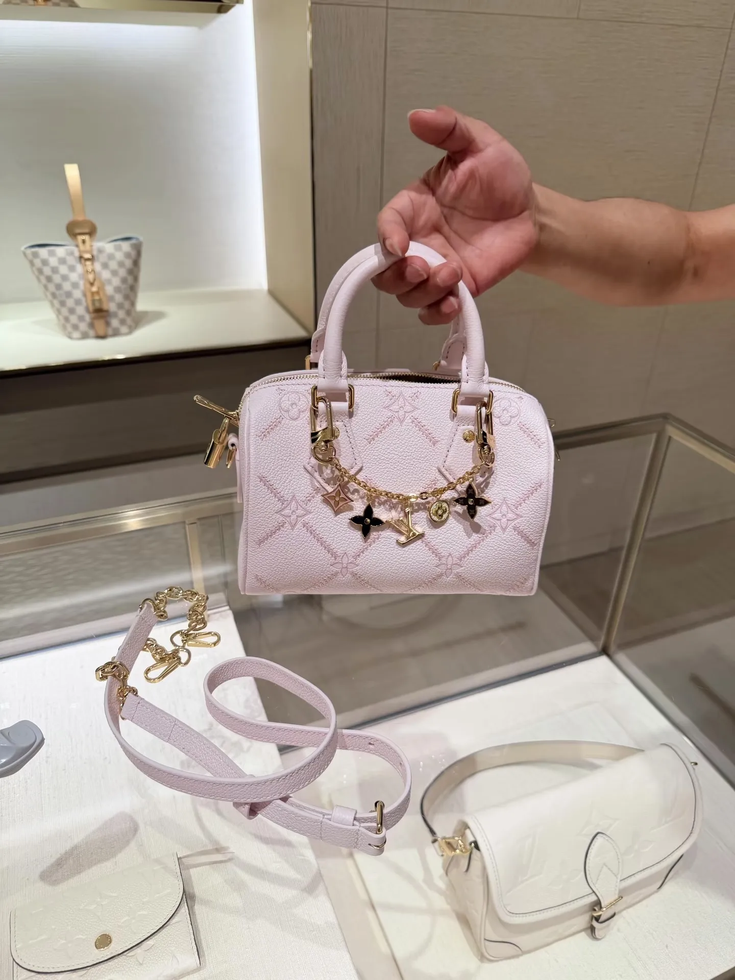 Speedy 20 Monogram Empreinte Mini Bag D32018071 — view 6