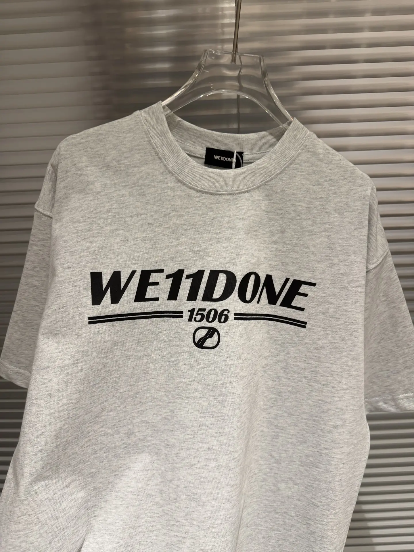 Logo Print Oversized Cotton T-Shirt D10011454 — view 11